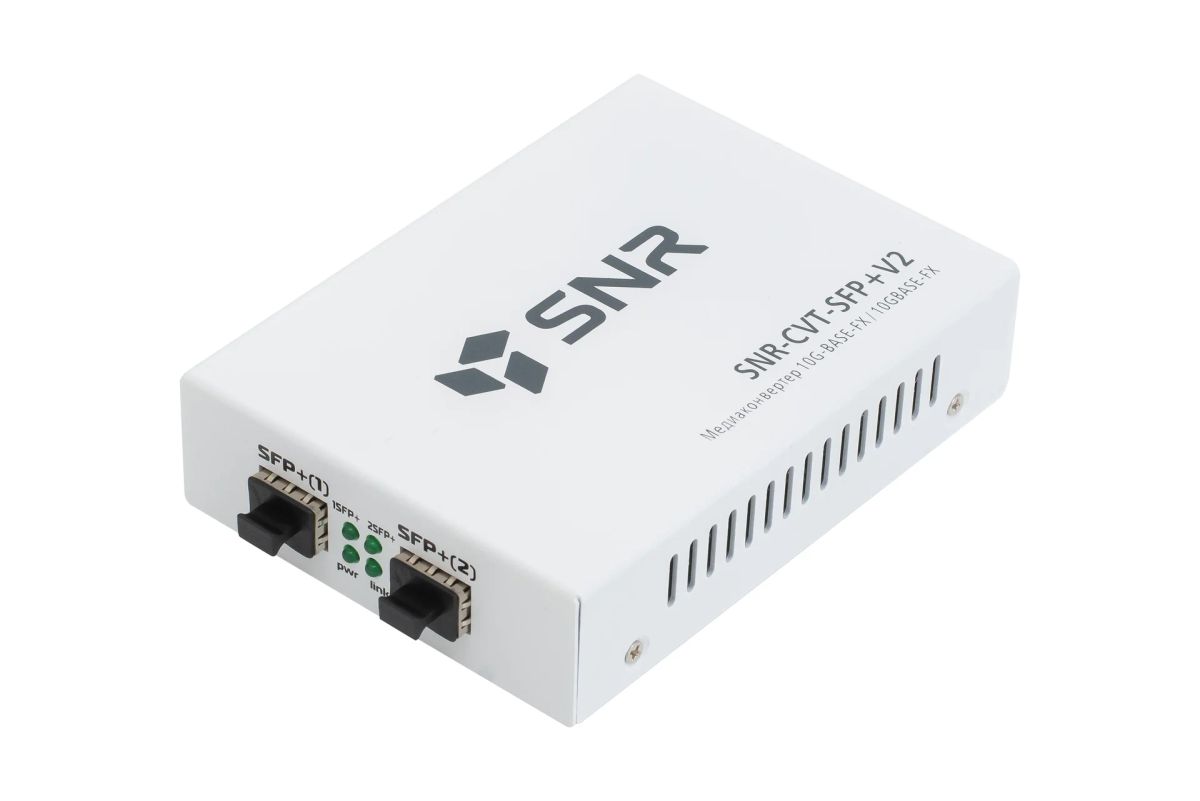 Медиаконвертер  SNR-CVT-SFP+V2