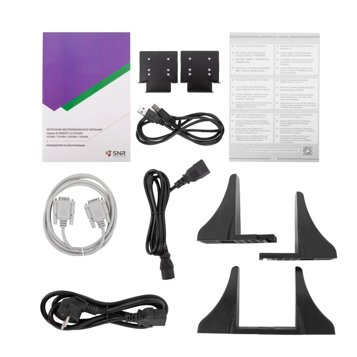 Источник бесперебойного питания  SNR-UPS-ONRT-2000-Li76/6