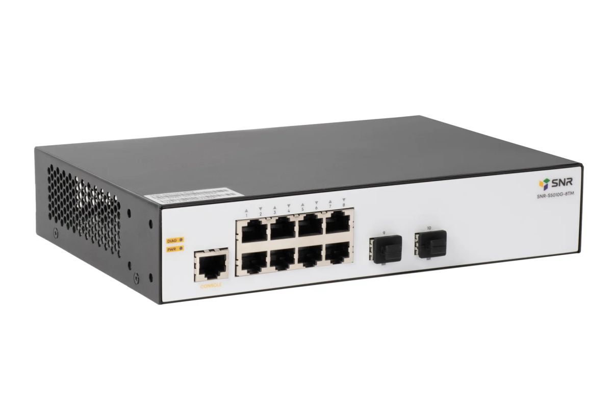 Коммутатор  SNR-S5010G-8TM