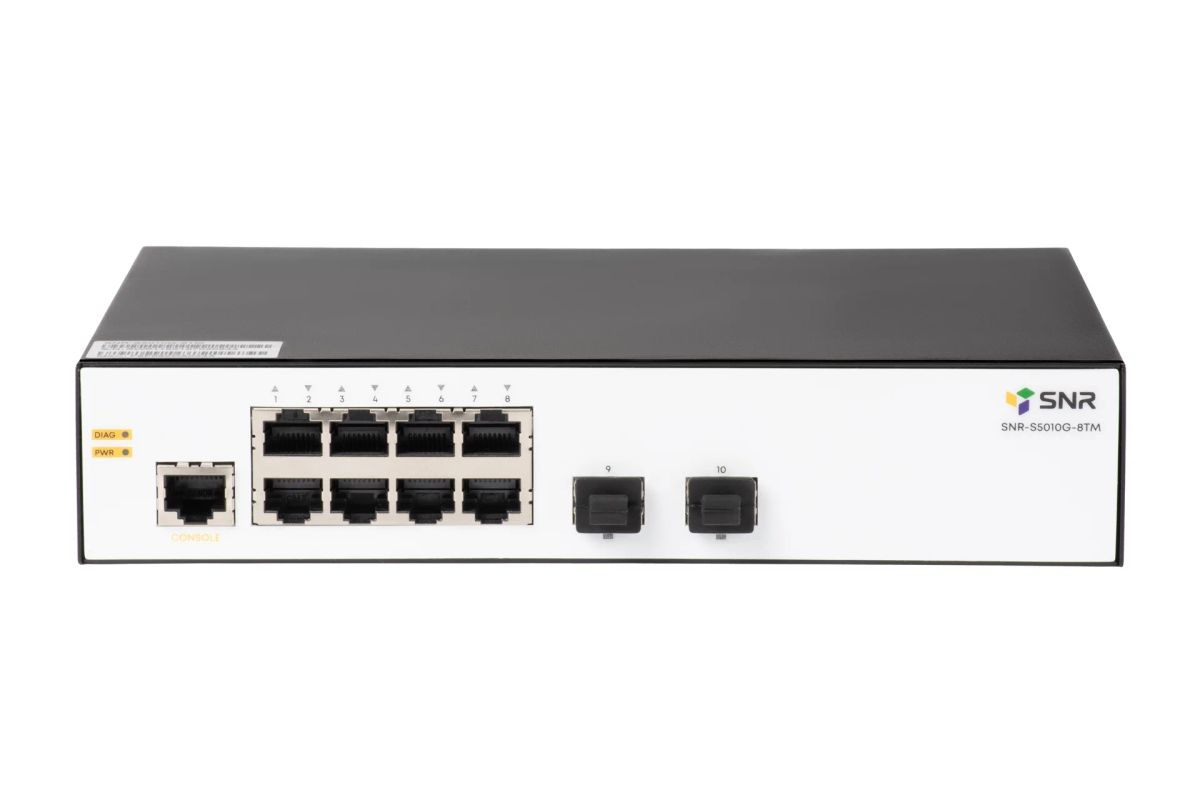 Коммутатор  SNR-S5010G-8TM