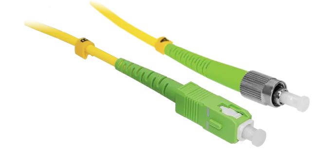 Патч-корд оптический  SNR-PC-FC/APC-SC/APC-5m