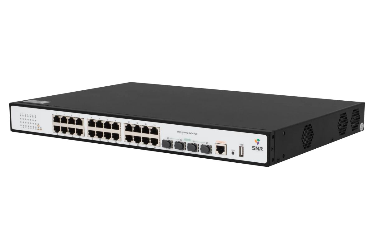 Коммутатор  SNR-S2989G-24TX-POE