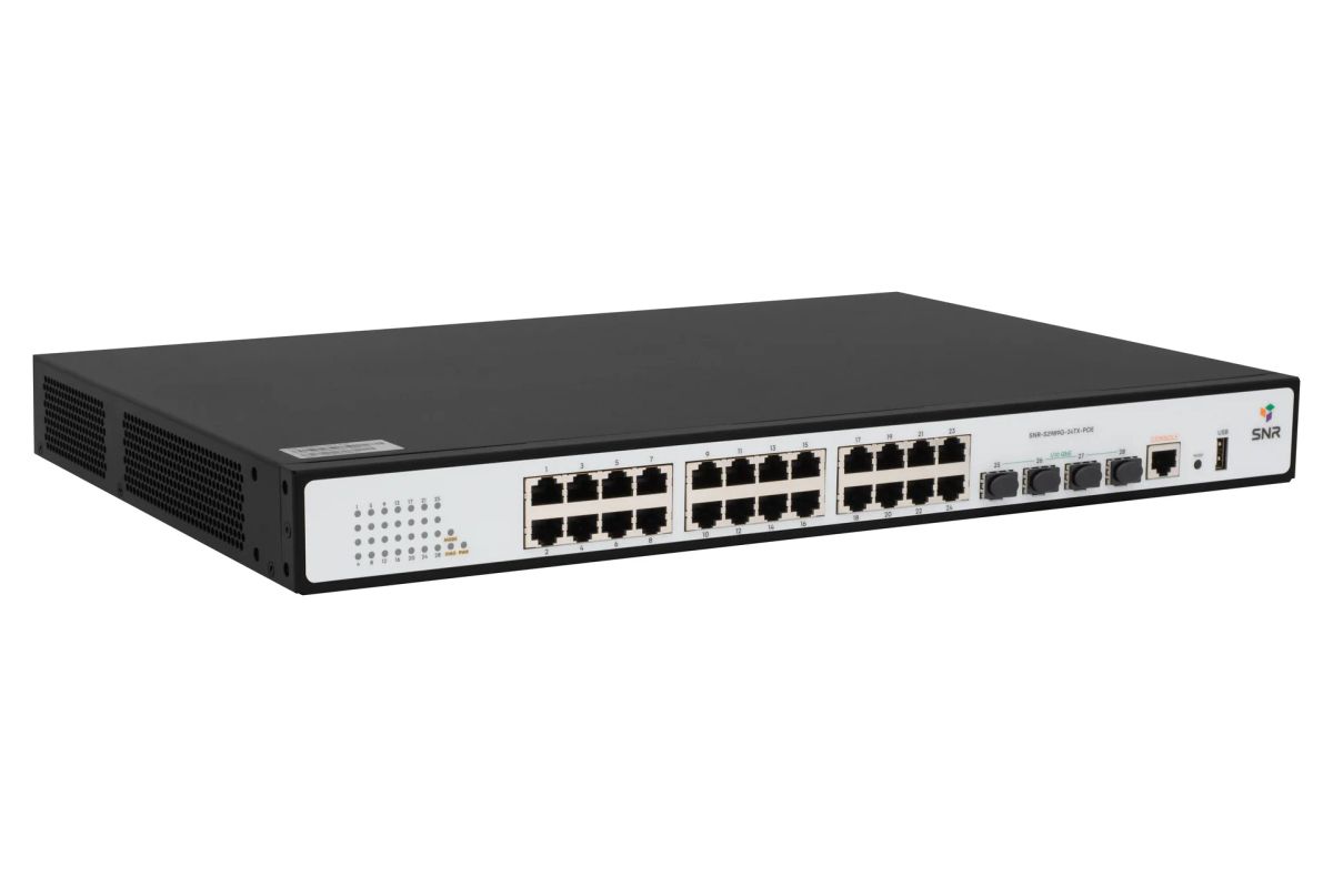 Коммутатор  SNR-S2989G-24TX-POE