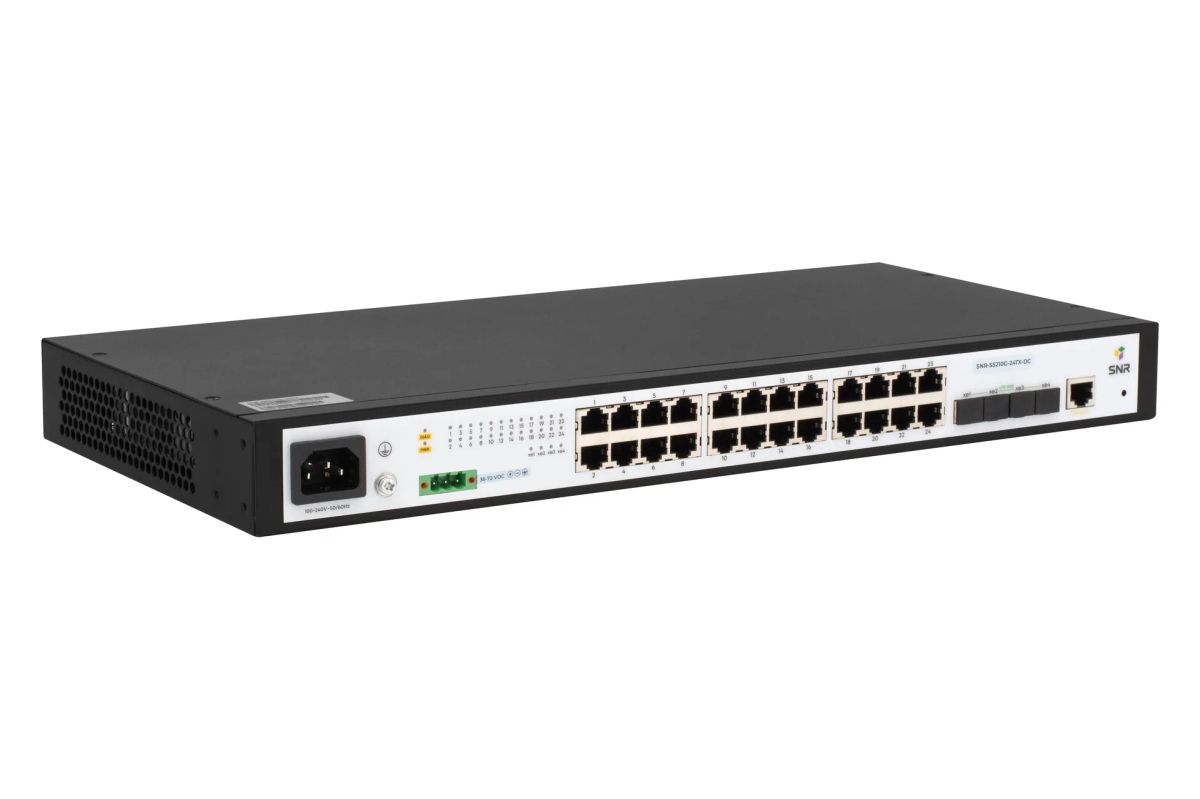 Коммутатор  SNR-S5210G-24TX-DC