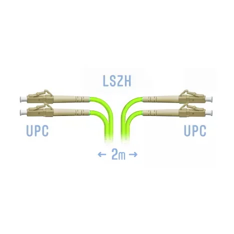 Патч-корд оптический  SNR-PC-LC/UPC-MM5-DPX-2m (2,0)