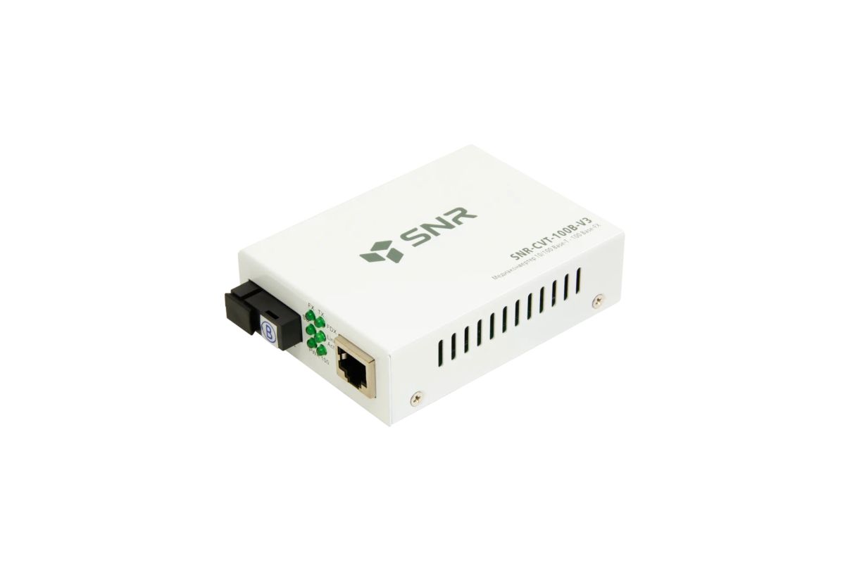 Медиаконвертер  SNR-CVT-100B-V3