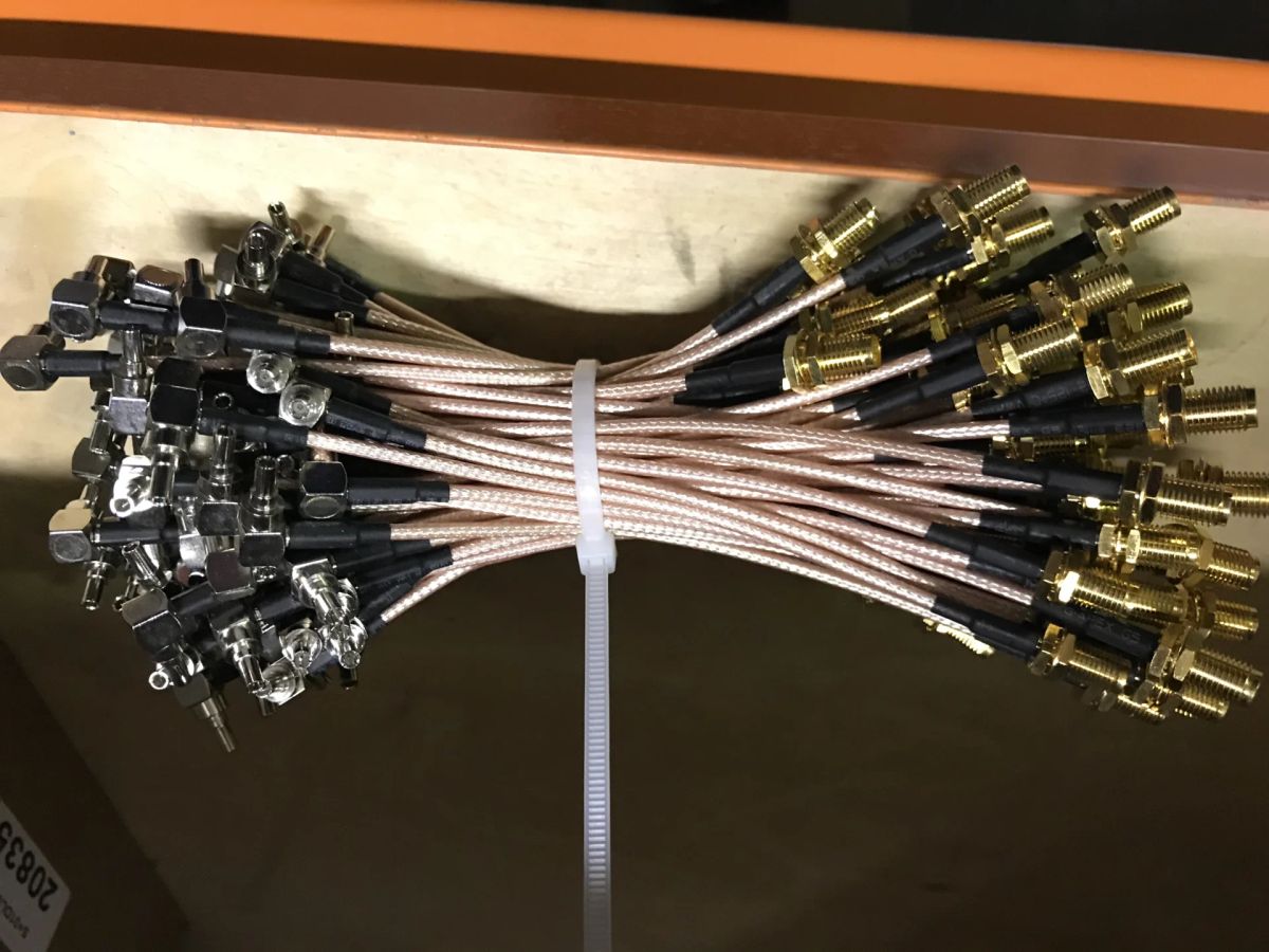 Сборка кабельная  0.15M RG-316U CRC9maleSMAfamale