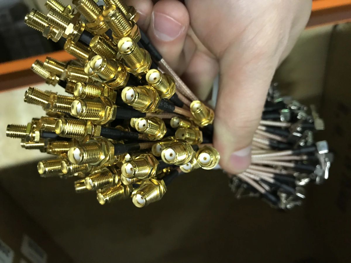 Сборка кабельная  0.15M RG-316U CRC9maleSMAfamale