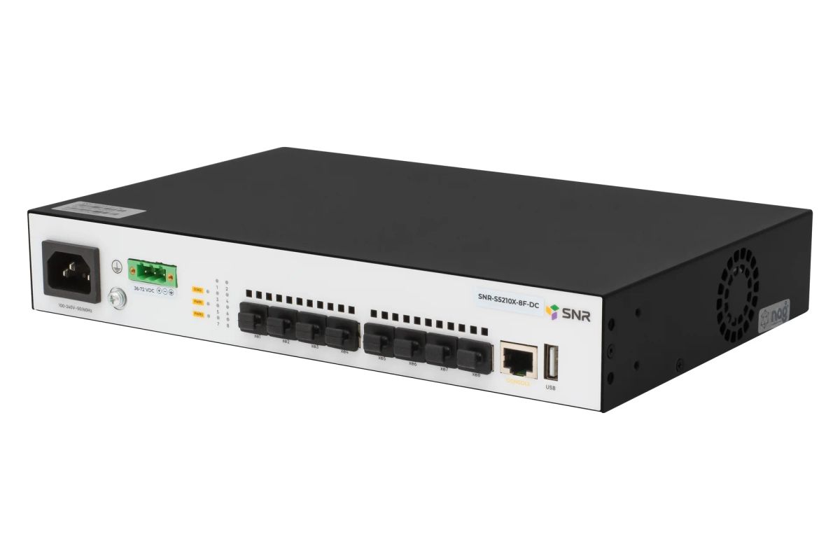 Коммутатор  SNR-S5210X-8F-DC