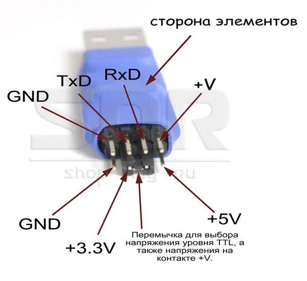 Конвертер интерфейсов  USB2UART-1.0