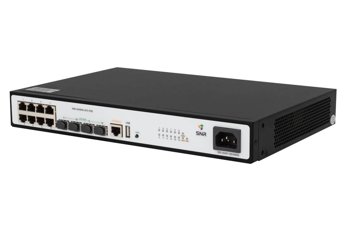 Коммутатор  SNR-S2989G-8TX-POE