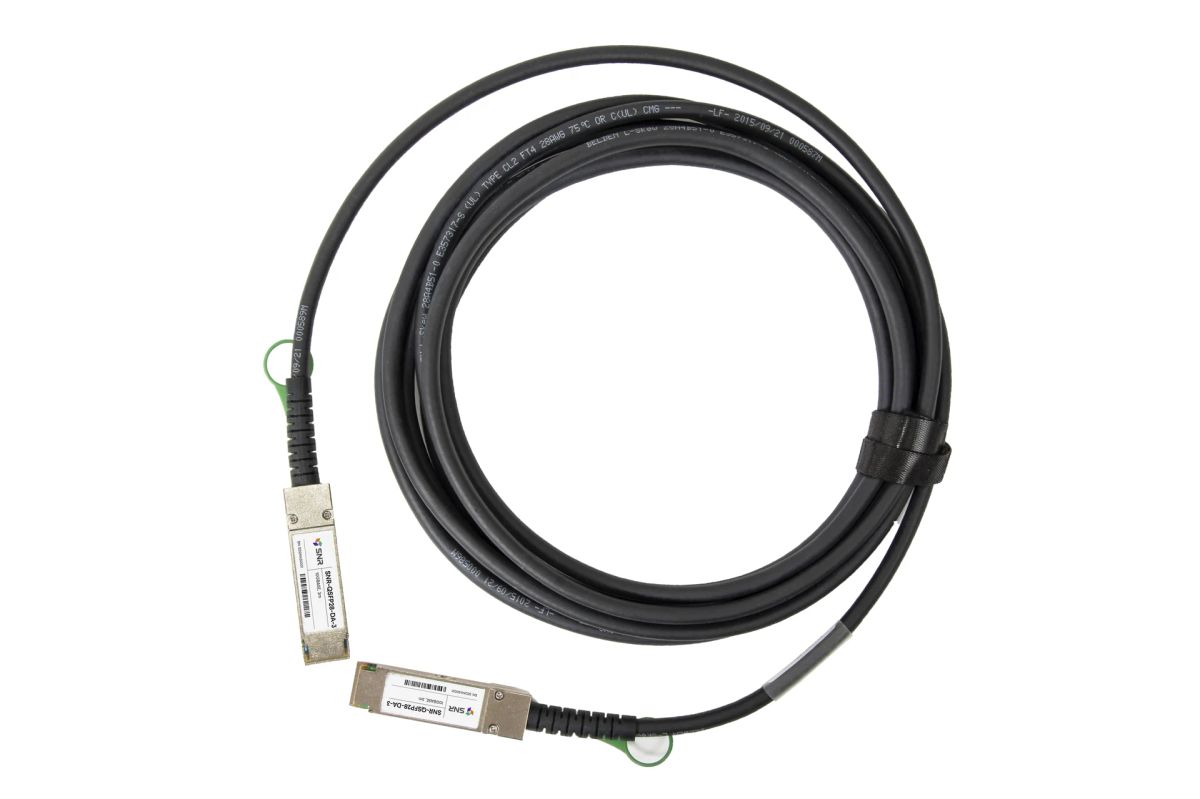 Патч-корд оптический  SNR-QSFP28-DA-3