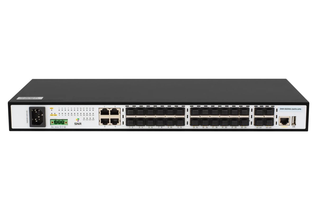 Коммутатор  SNR-S5210G-24FX-UPS