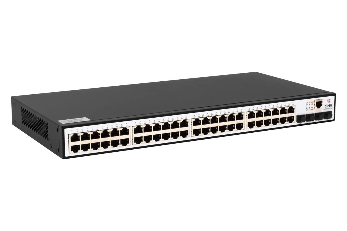 Коммутатор  SNR-S2985G-48T-RPS