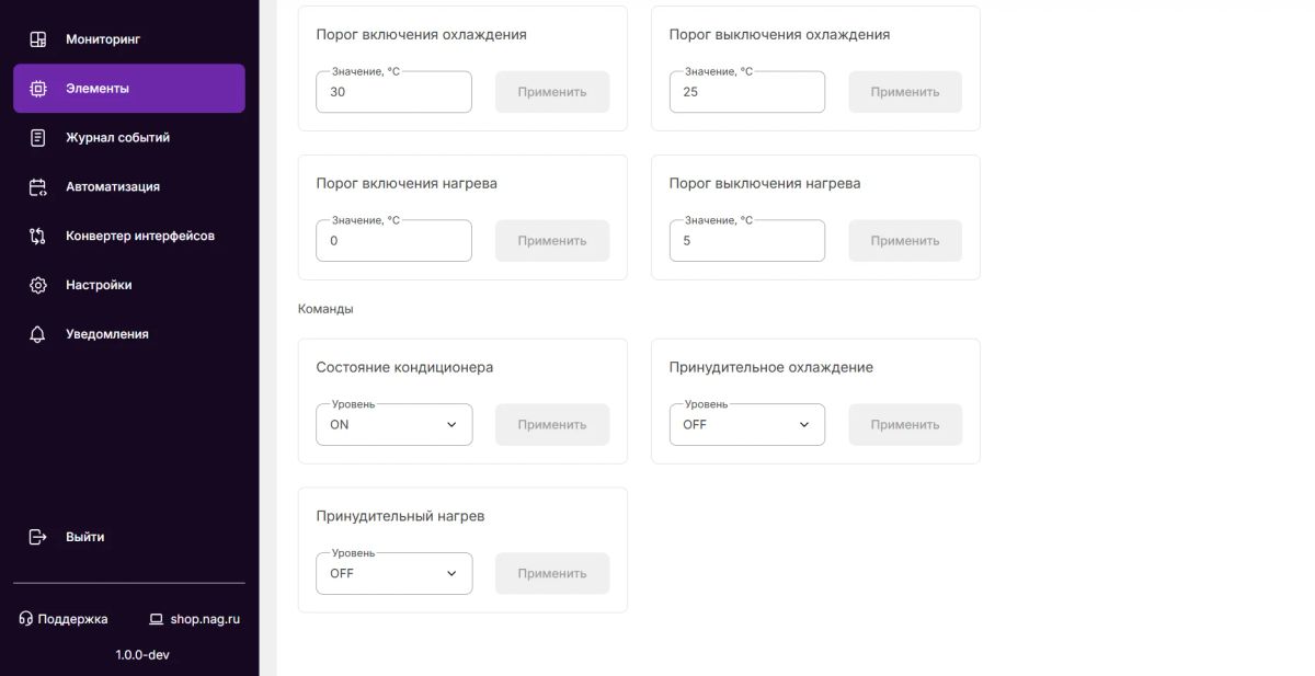 Кондиционер  SNR-ACC-500-АСH