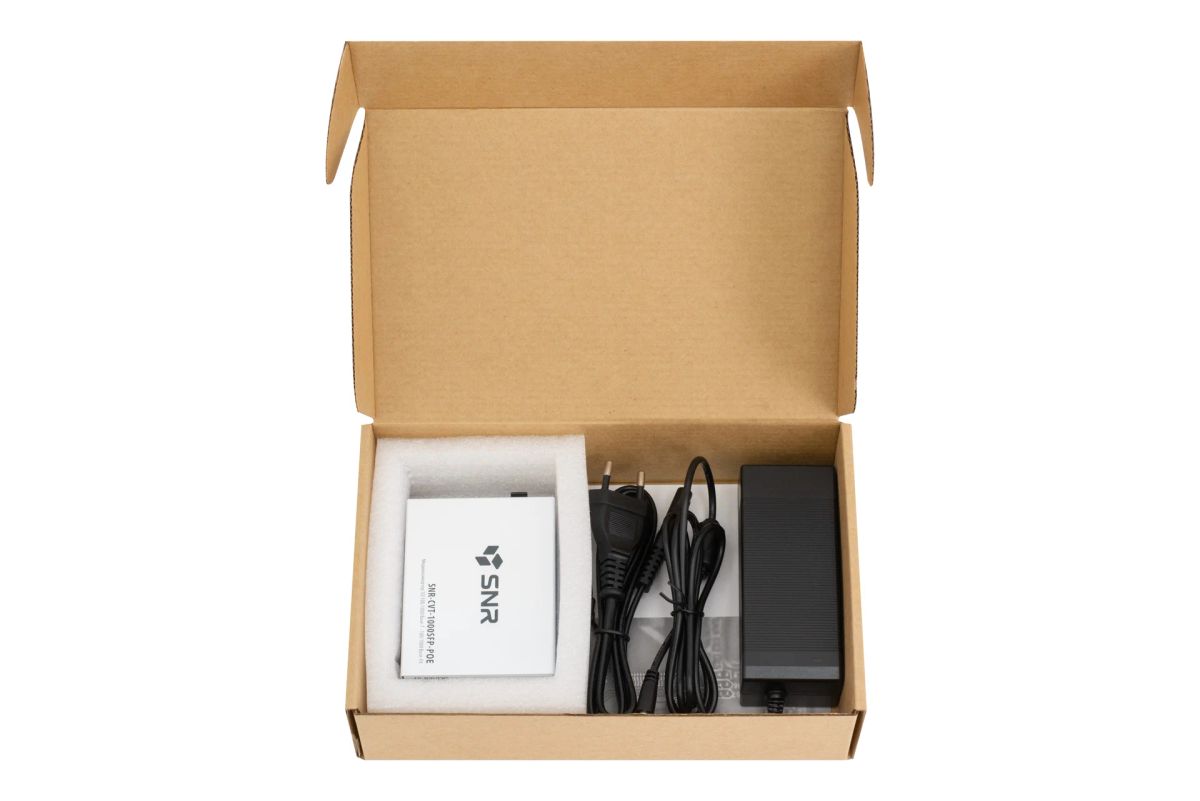 Медиаконвертер  SNR-CVT-1000SFP-POE