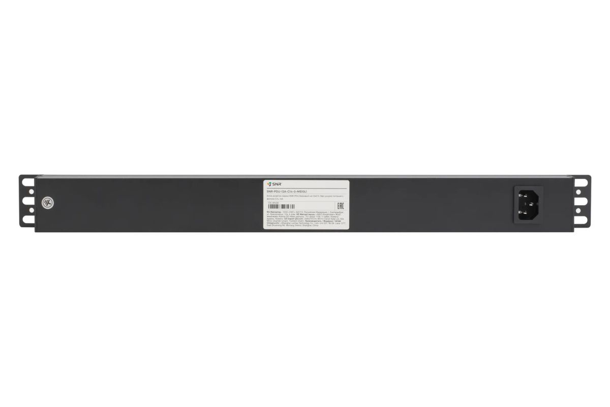 Блок розеток  SNR-PDU-12A-C14-0-MS10L1