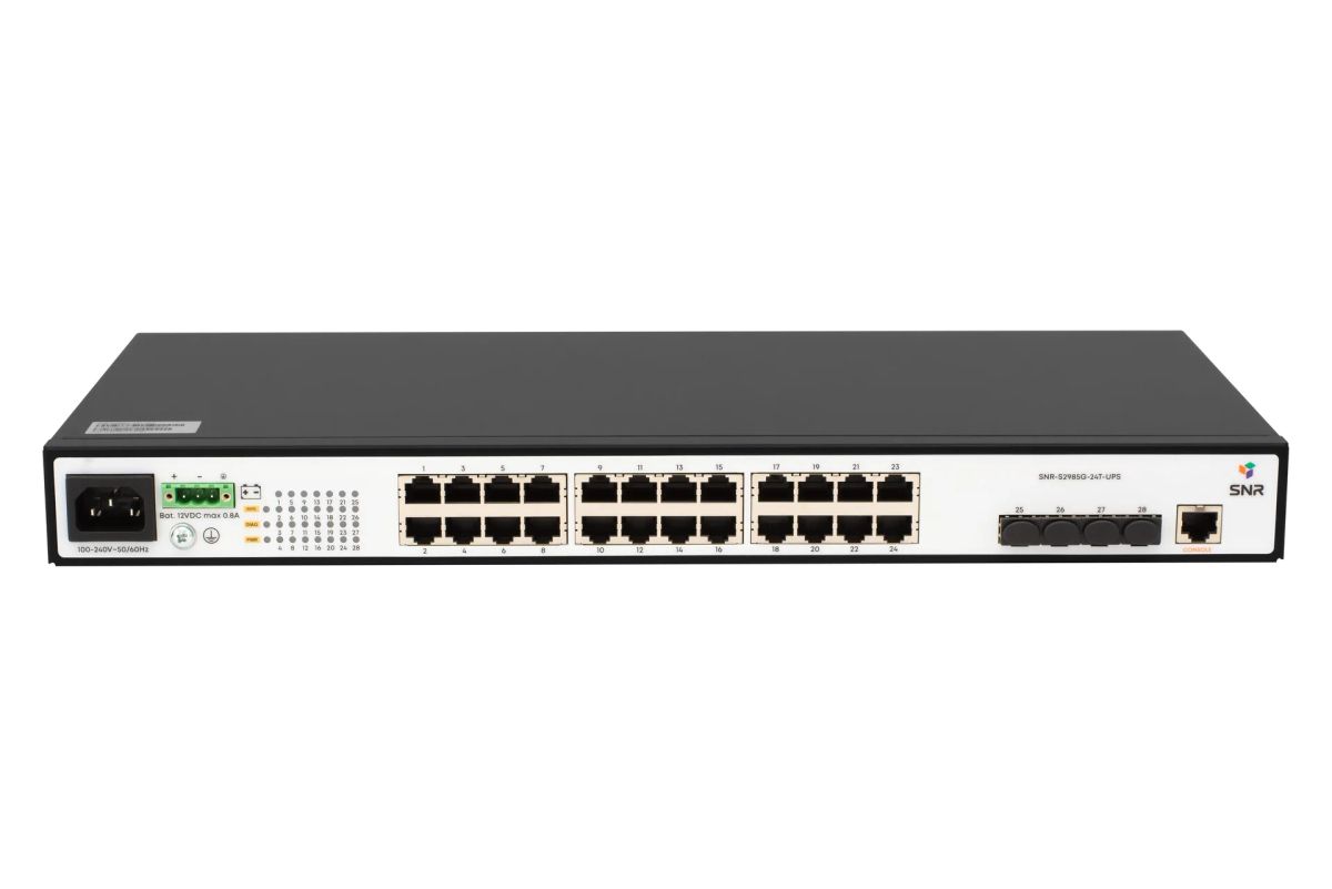 Коммутатор  SNR-S2985G-24T-UPS