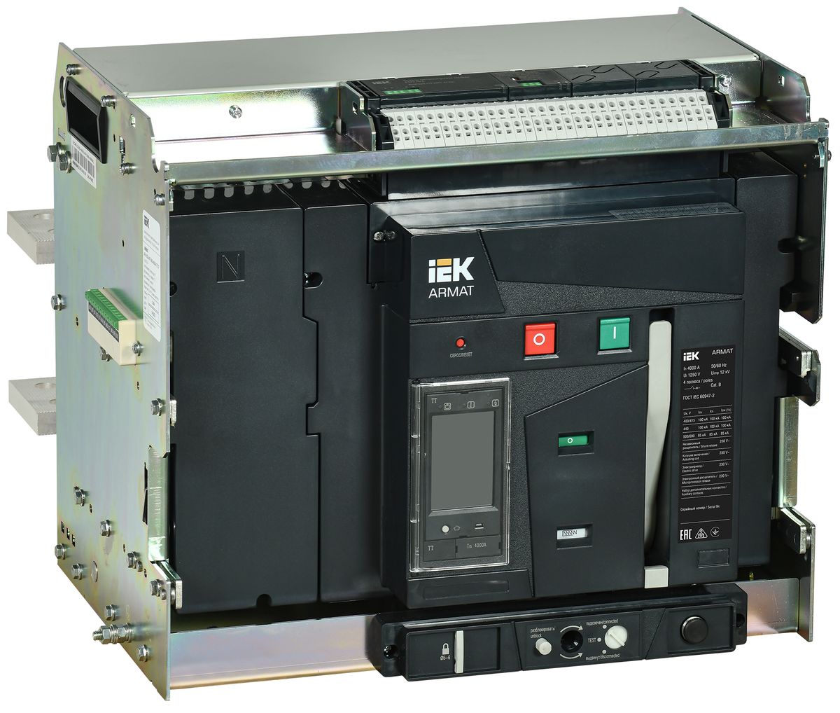 Выключатель автоматический воздушный  AR-ACB-4VF-100-4000A-TTCF