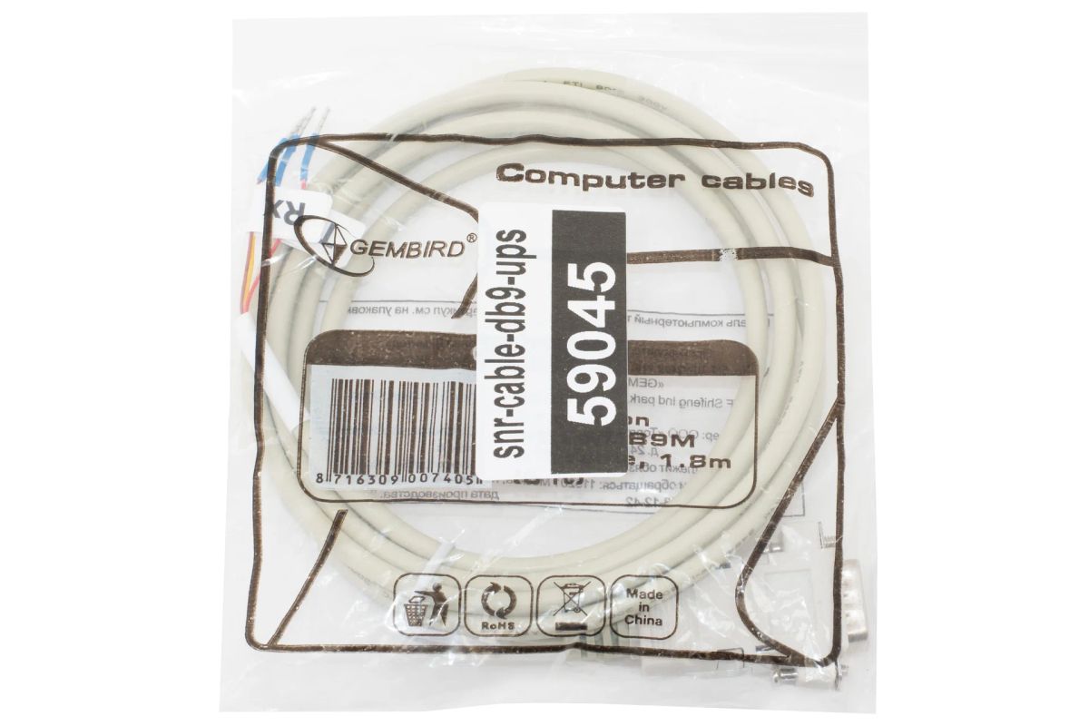 Кабель интерфейсный  snr-cable-db9-ups