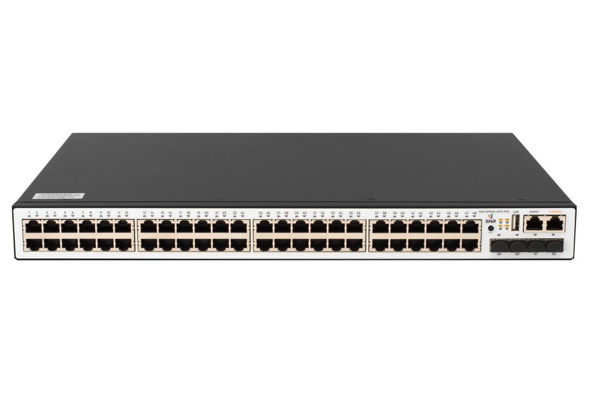Коммутатор  SNR-S2995G-48TX-POE
