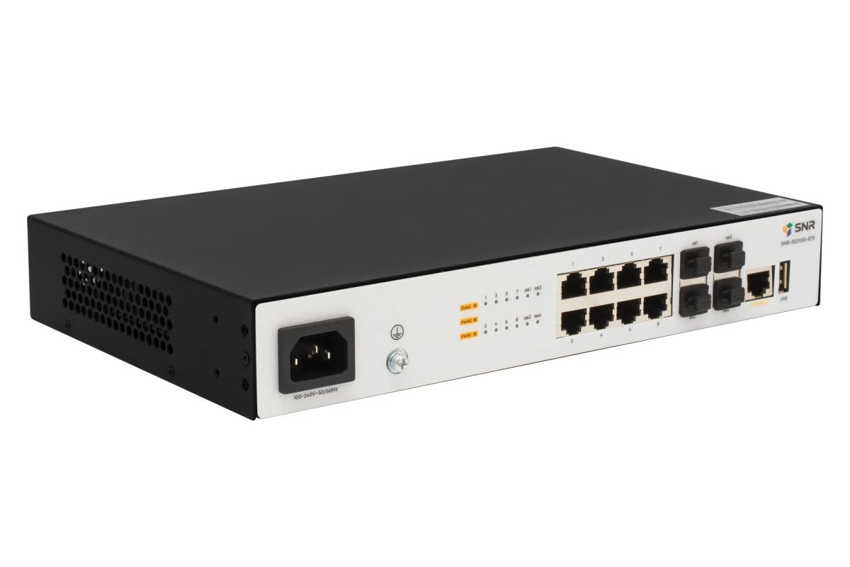 Коммутатор  SNR-S5210G-8TX