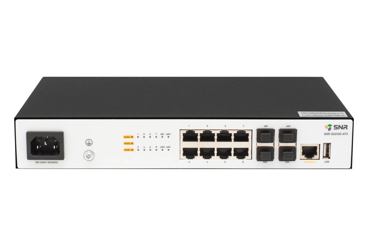 Коммутатор  SNR-S5210G-8TX