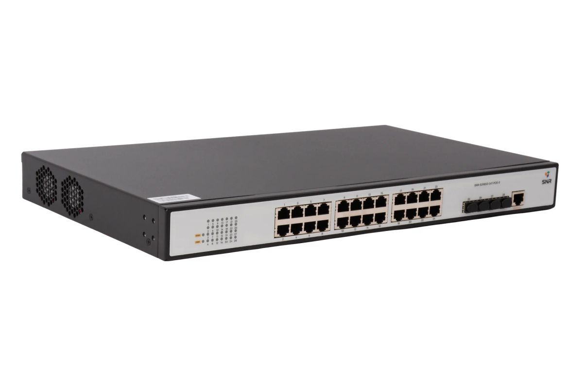 Коммутатор  SNR-S2985G-24T-POE-E