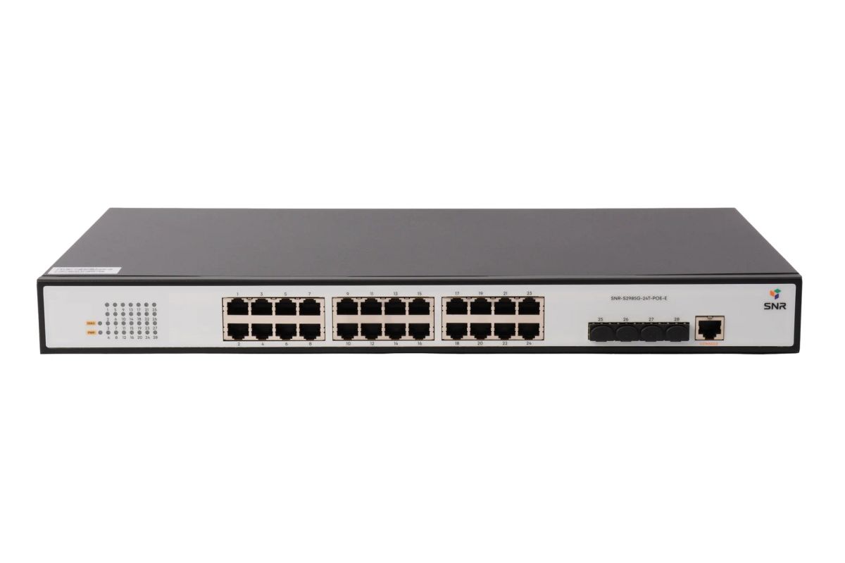 Коммутатор  SNR-S2985G-24T-POE-E