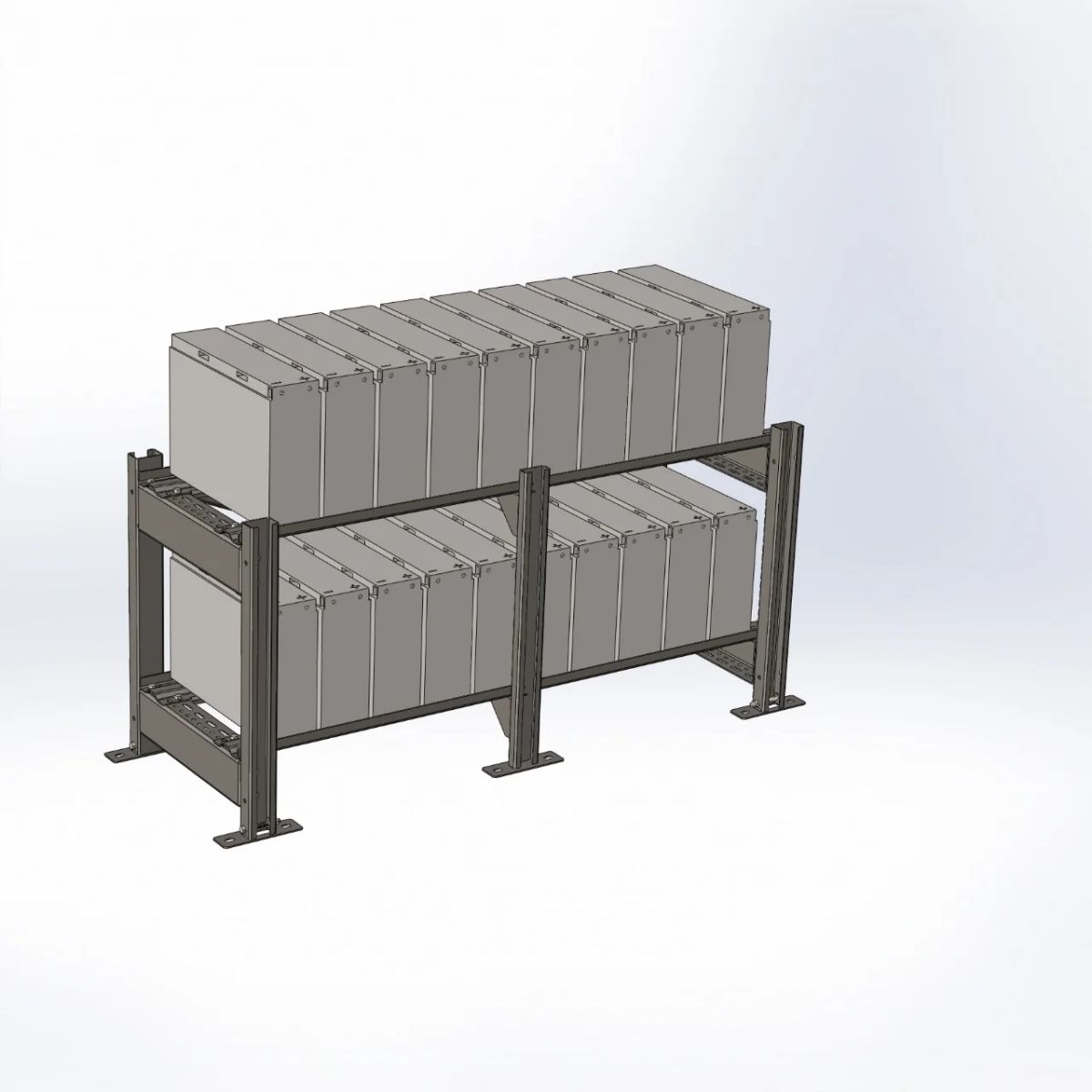 Стеллаж батарейный  SNR-UPS-RACK-061305-2