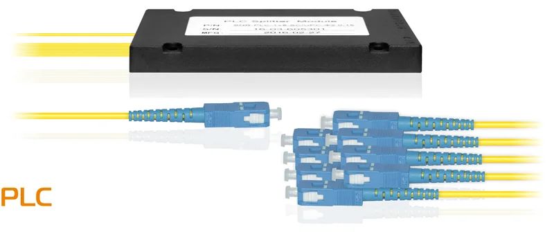 Делитель оптический  SNR-PLC-1x8-SC/UPC