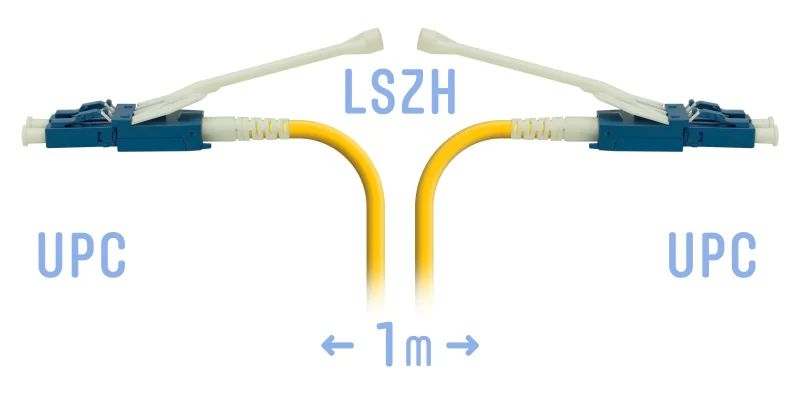 Патч-корд оптический  SNR-PC-LC/UPC-A-DPX-HD-1m