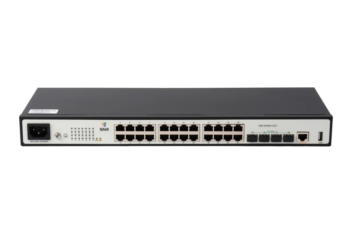 Коммутатор  SNR-S2989G-24TX-RPS