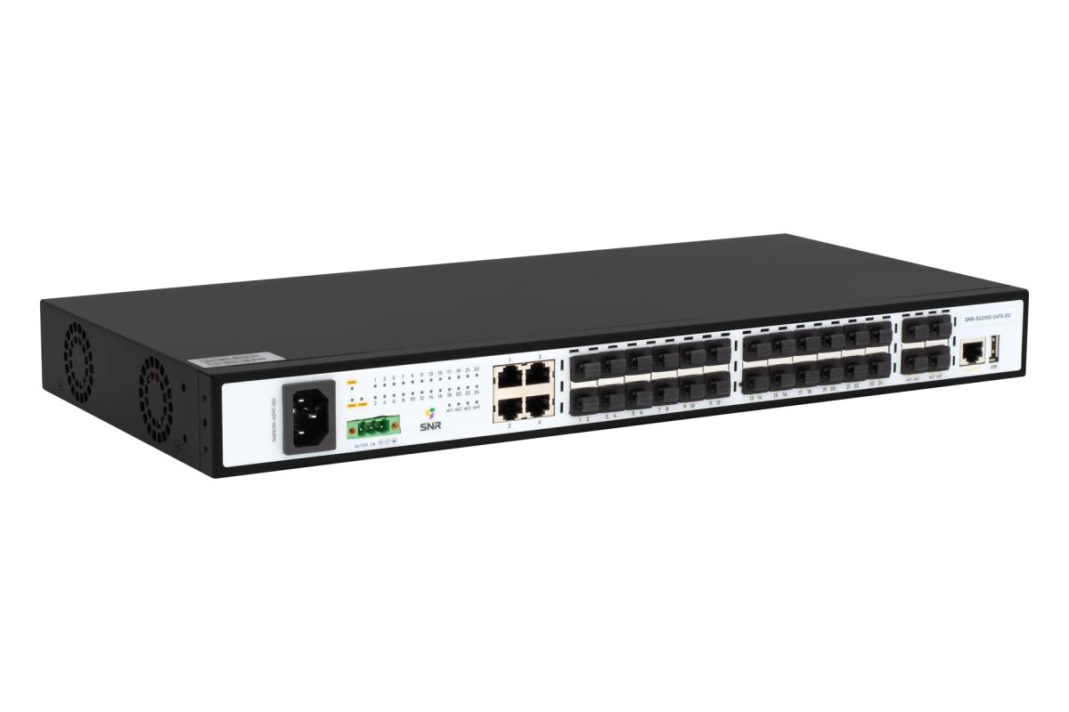 Коммутатор  SNR-S5210G-24FX-DC