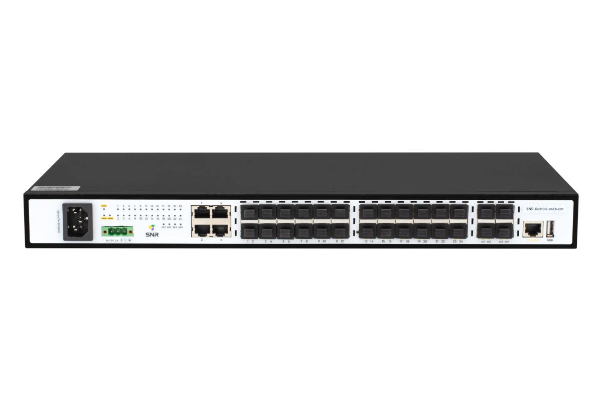 Коммутатор  SNR-S5210G-24FX-DC