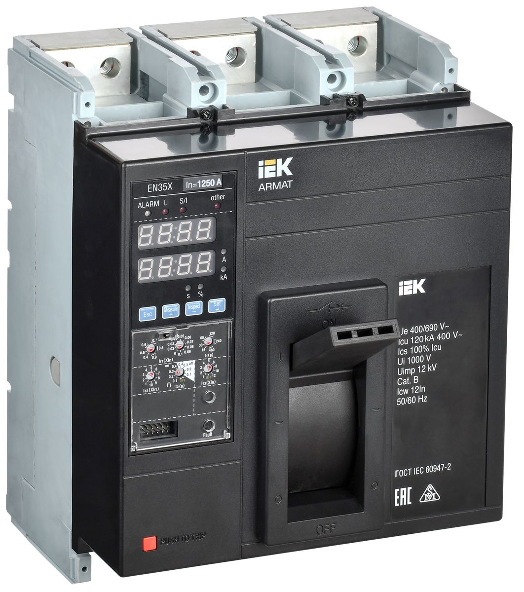 Выключатель автоматический  AR-MCCB-3N-120-1250A-ELSC