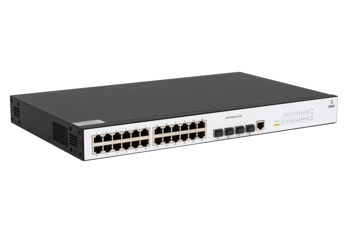 Коммутатор  SNR-S2982G-24T-POE