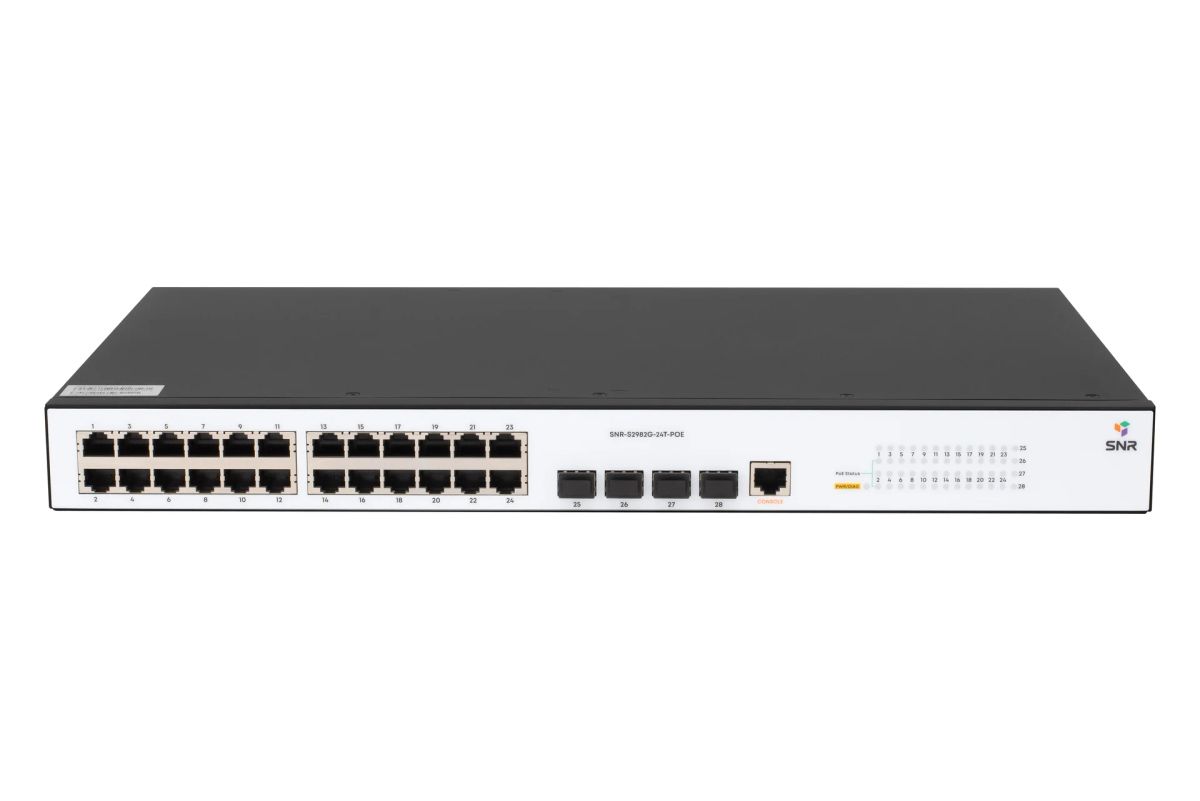 Коммутатор  SNR-S2982G-24T-POE