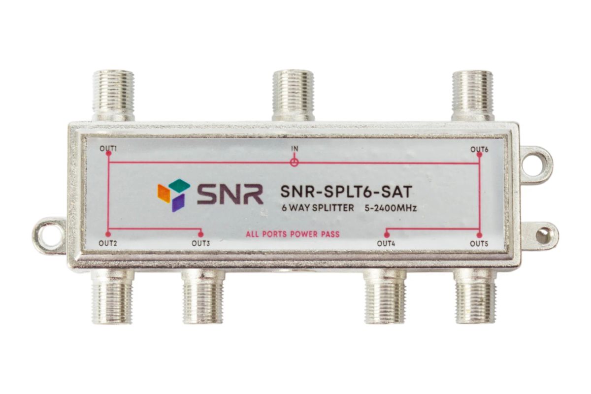 Делитель  SNR-SPLT6-SAT