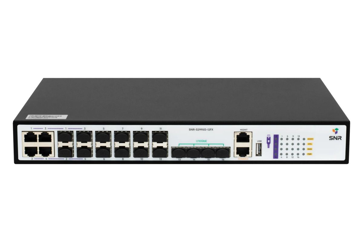 Коммутатор  SNR-S2995G-12FX