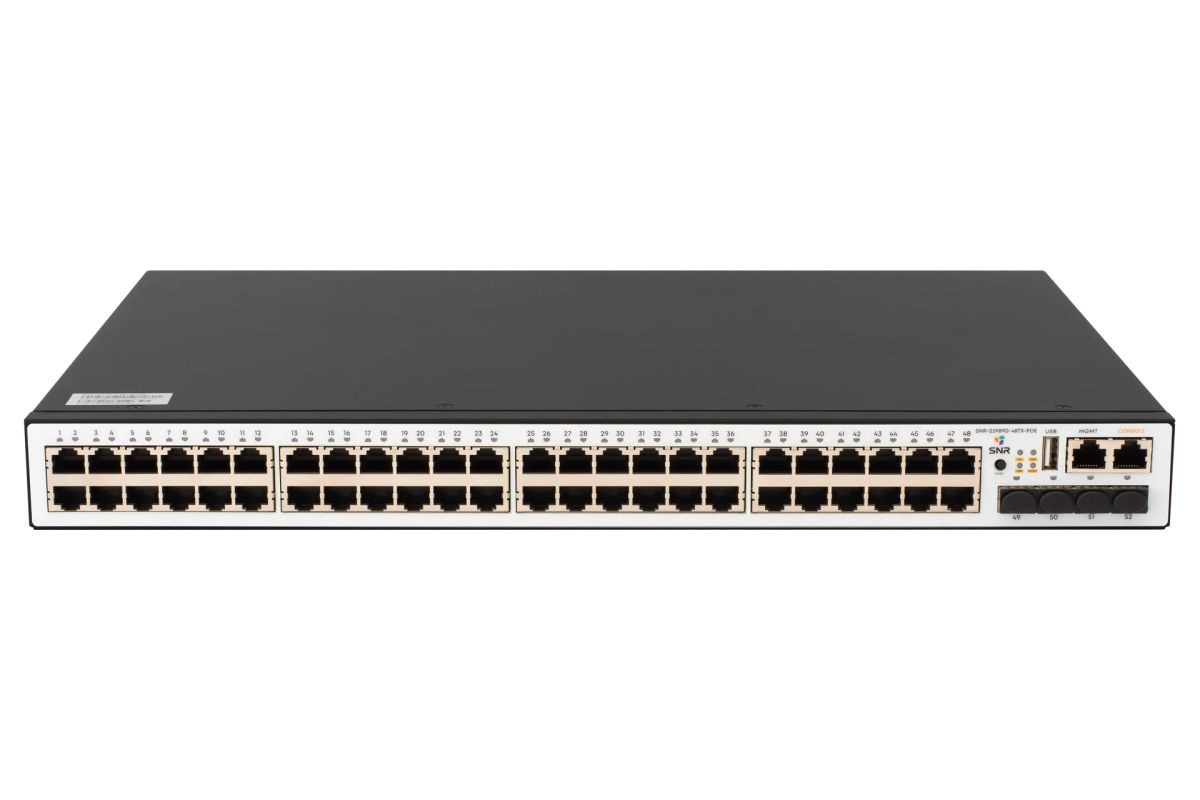 Коммутатор  SNR-S2989G-48TX-POE