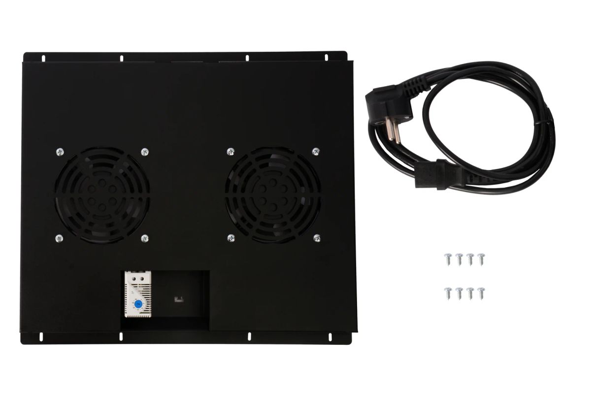 Блок вентиляторов  SNR-SHELF-2F-T-600B