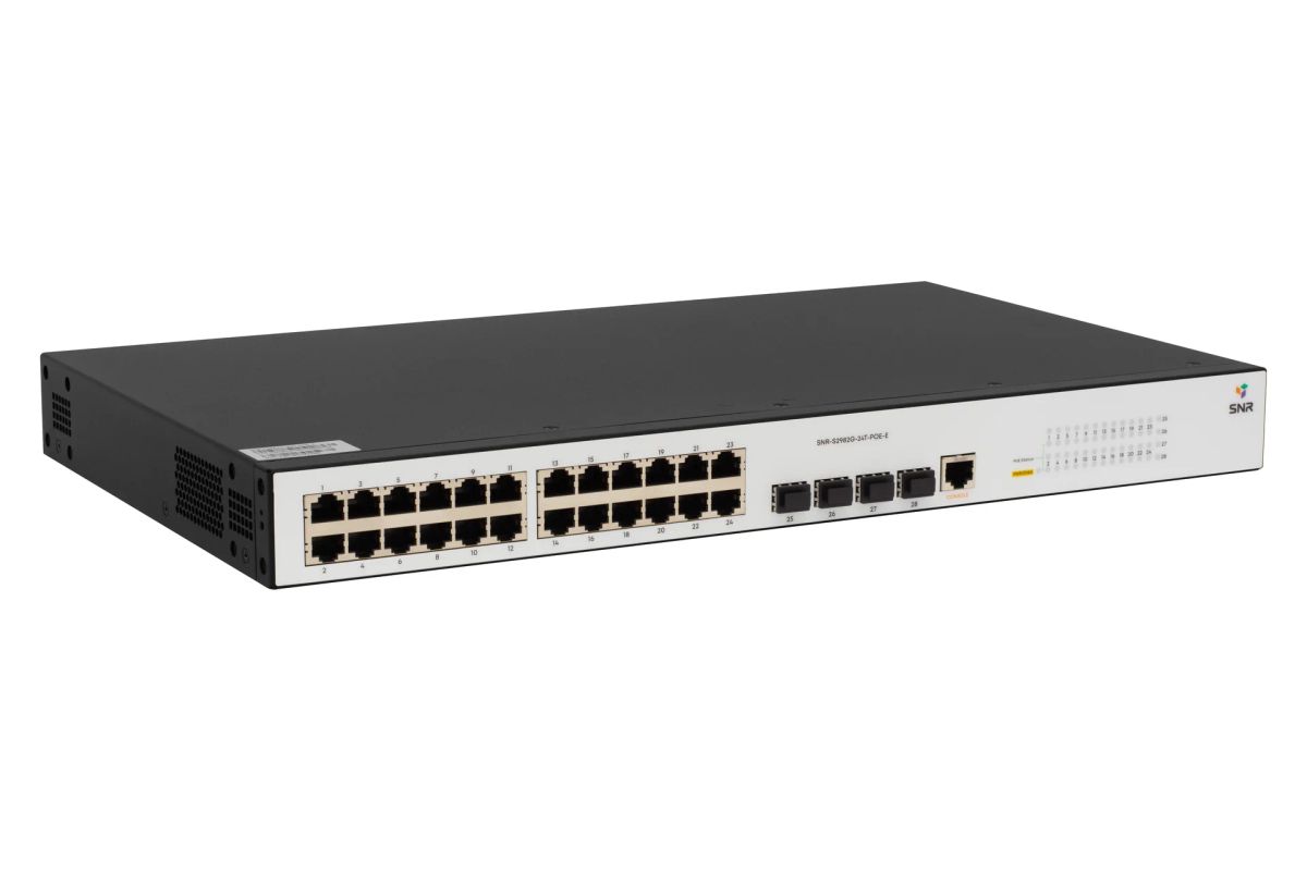 Коммутатор  SNR-S2982G-24T-POE-E