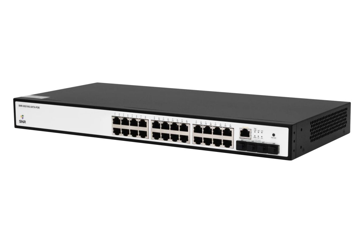 Коммутатор  SNR-S5210G-24TX-POE
