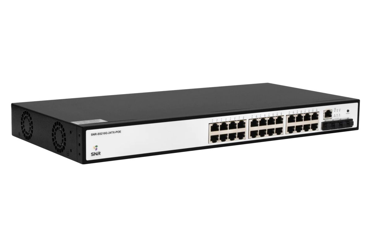 Коммутатор  SNR-S5210G-24TX-POE
