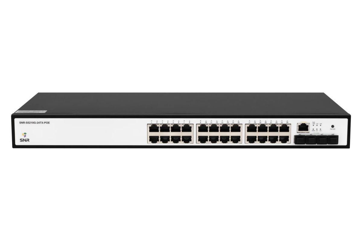 Коммутатор  SNR-S5210G-24TX-POE