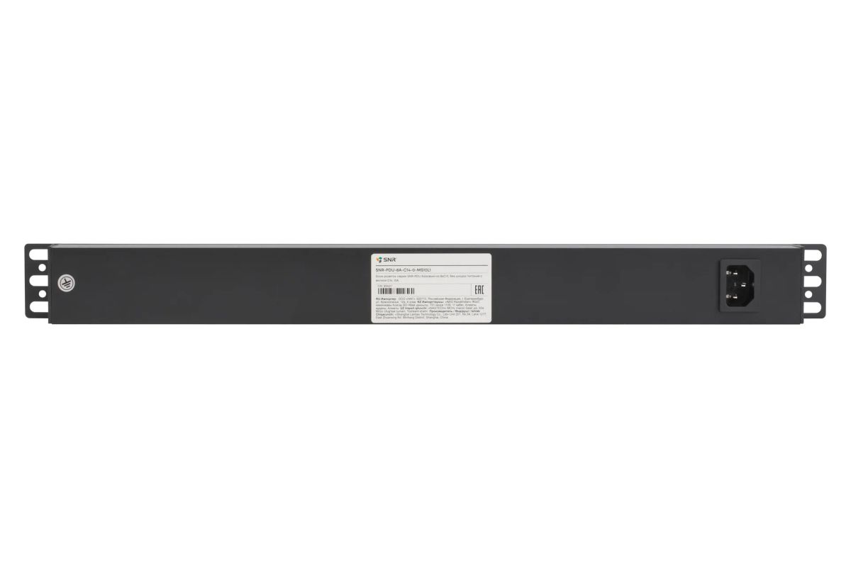 Блок розеток  SNR-PDU-8A-C14-0-MS10L1