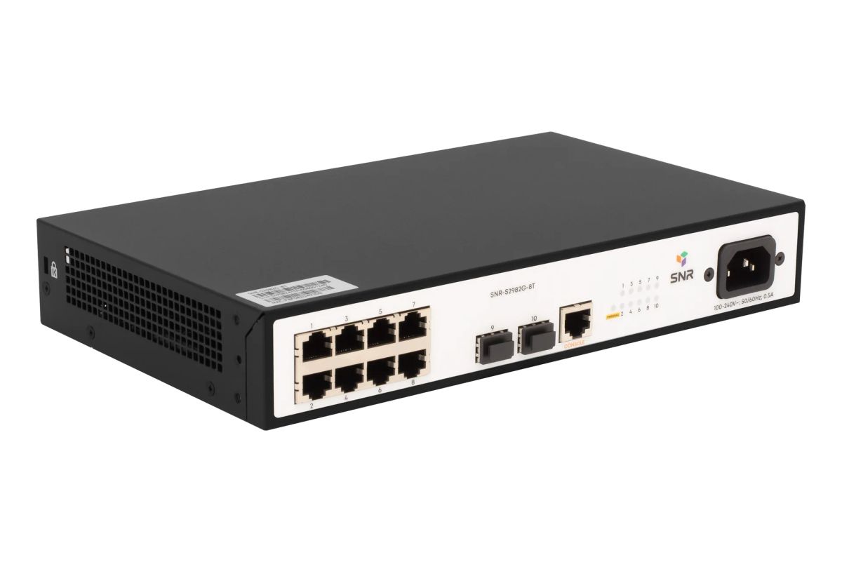 Коммутатор  SNR-S2982G-8T