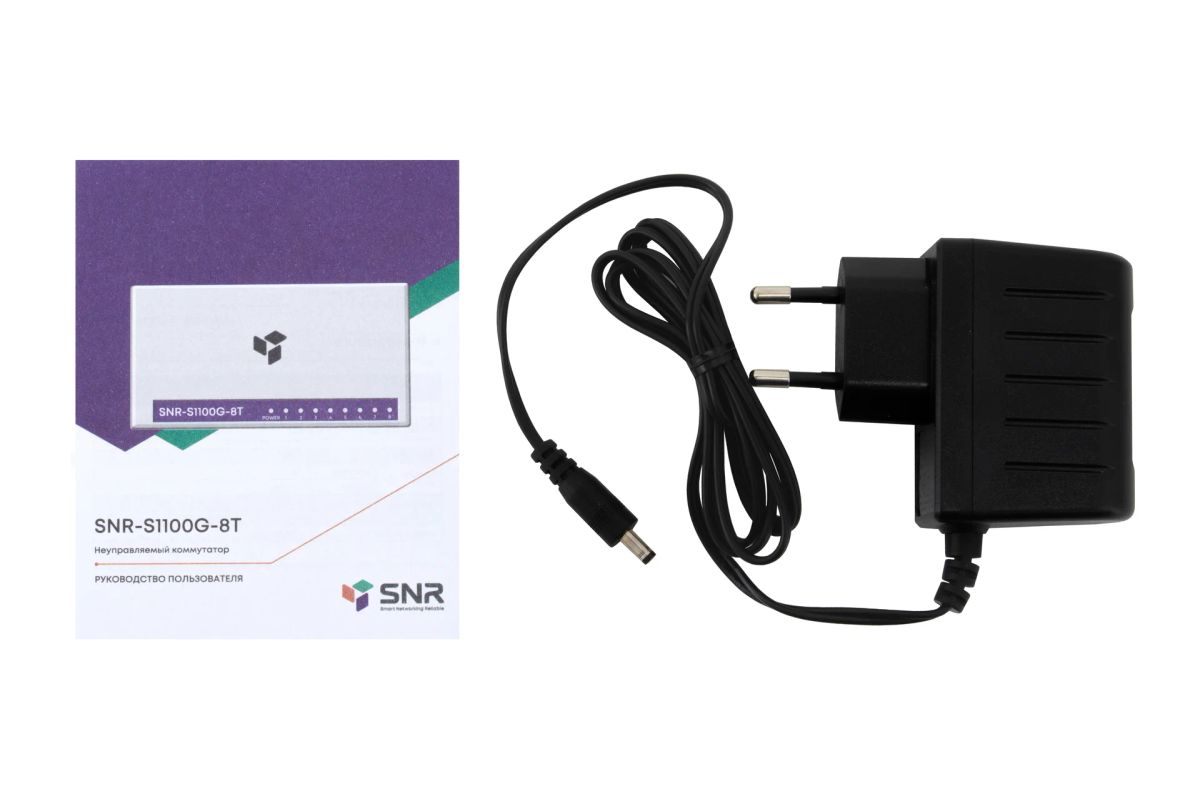 Коммутатор  SNR-S1100G-8T