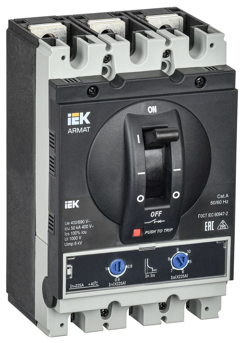 Выключатель автоматический  AR-MCCB-3G-050-0225A-ATUC